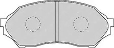 Plaquette de frein Mazda 616
