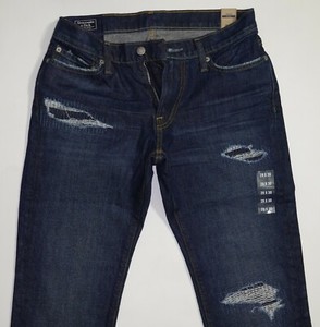 EU 98 $116 NEW Abercrombie \u0026 Fitch Jeans in Blue Size W29\