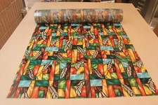 10ft Decorative Privacy Adhesive-Free Static-Cling Window Film Treatment GW536