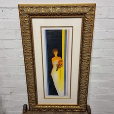 Emile Bellet Signed Limited Edition Print "La Concertiste" 75/95