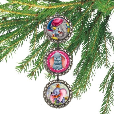 Disney DUMBO the ELEPHANT 3D Bottle Cap Christmas Ornament | Gift for Kids