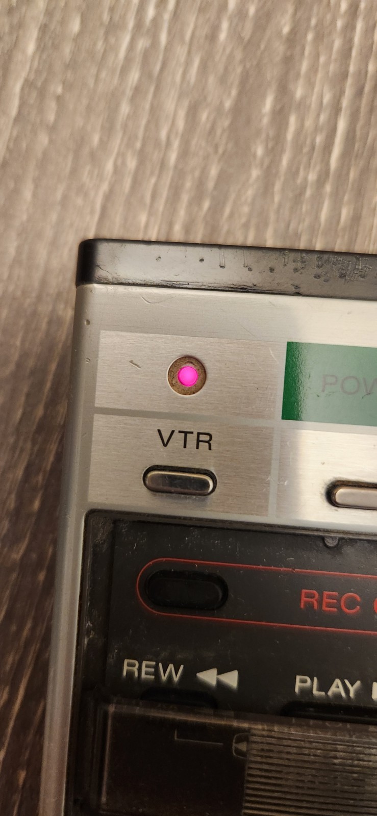 Vintage Sony RMT-311 Betamax VTR Remote Commander w/ Slider Japan Tested/Works 