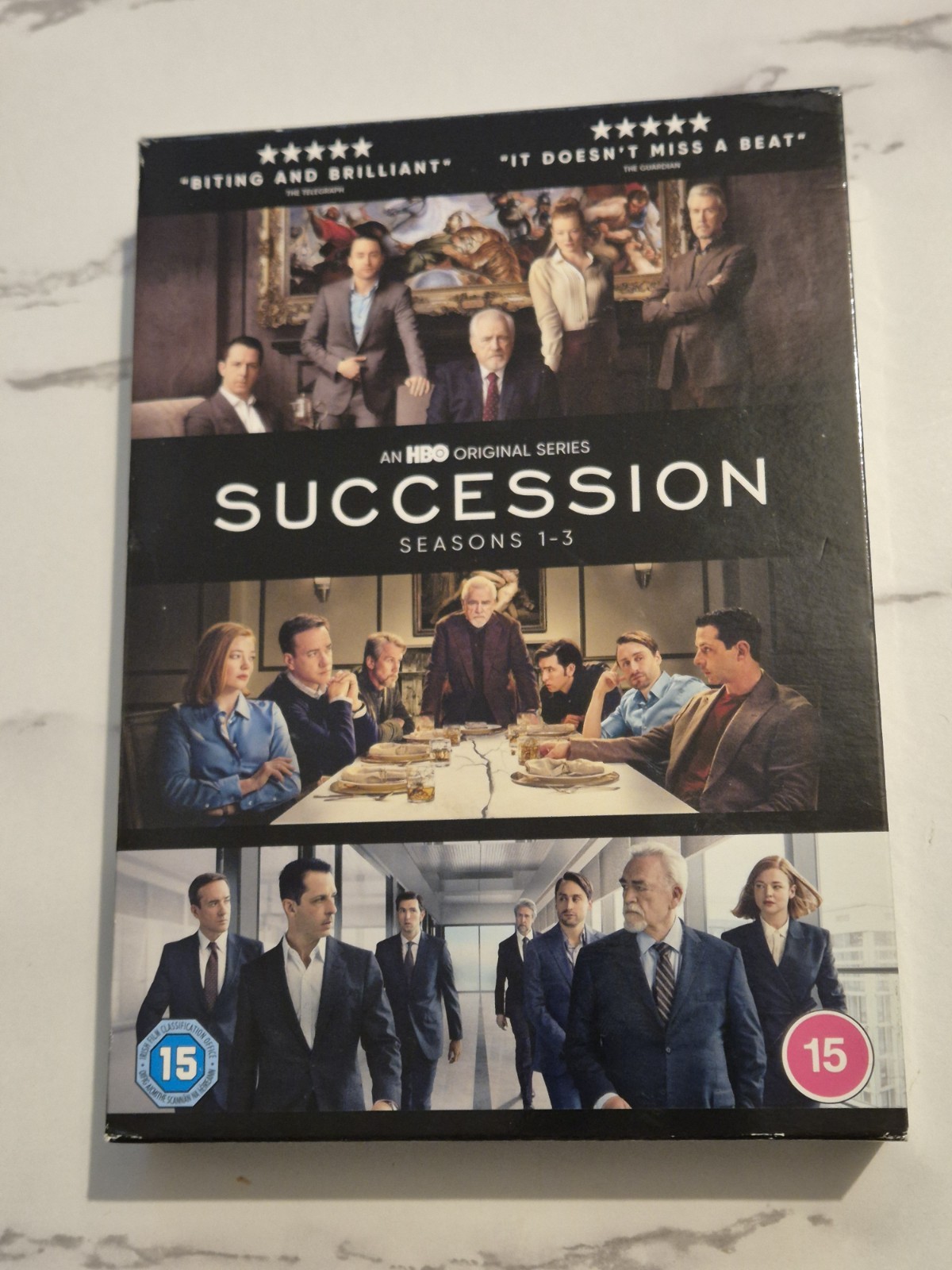 Succession: Seasons 1-3 (DVD, 2022, 3-Disc)