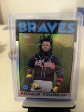 2021 Topps Chrome - 1986 Topps Baseball Ronald Acuña Jr. #86BC-3