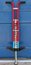Pogo Stick Double P G Red Blue 41" Fun Kids Jump