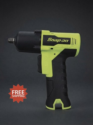 #ad Snap On Tools CT861 HV 14.4v 3 8” Impact Brushless Cordless Wrench Gun Hi Viz $239.99
