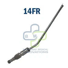 Frazier Suction Tube Atraumatic Tip 14FR Surgical ENT Instruments