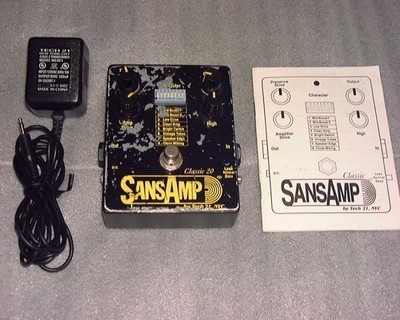TECH 21 SansAmp Classic 20 Gitarrenpedal 20th Anniversary Relic Finish USA