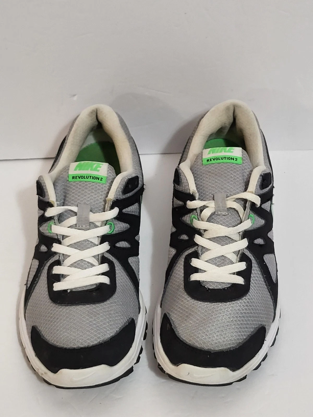 Scarpe da corsa Nike Revolution 2 grigio rosa sneakers ragazzo taglia 6 anni