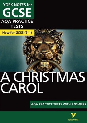 A Christmas Carol AQA Practice Tests with answers York Notes - for 2026, 2027