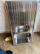 FRANKE ASCONA INSET SINK STAINLESS STEEL 1 BOWL 860 X 510MM (79251)C