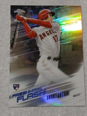 2018 Topps Chrome - Freshman Flash Shohei Ohtani Get It Now Before It's 500$