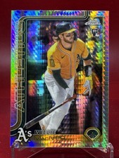 2025 Topps Chrome Update Willie MacIver #USC81 Prism Refractor RC Athletics