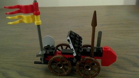 LEGO Castle: Battering Ram (1971) 100% Complete w Minifigures & Instructions