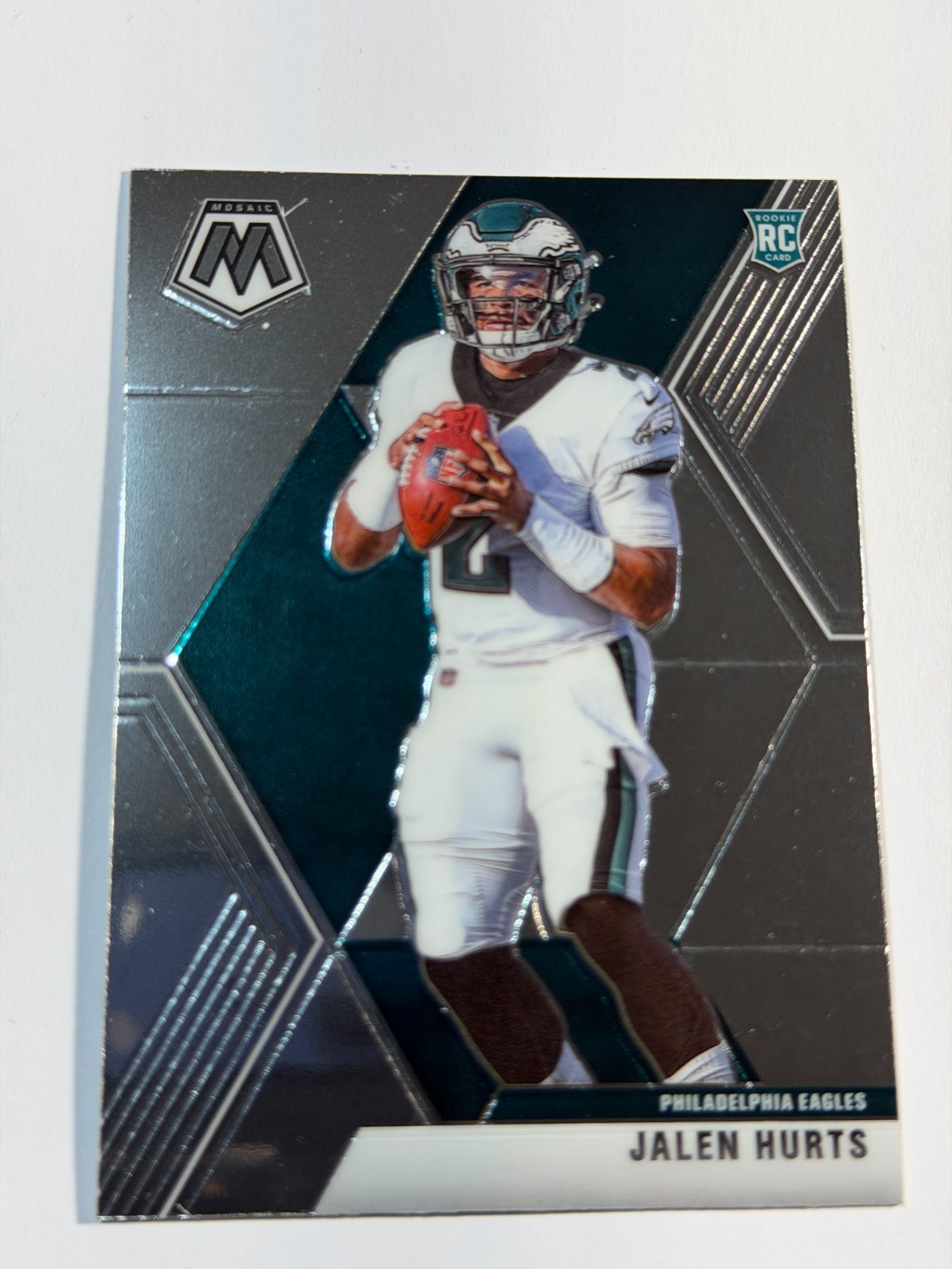 2020 Panini Mosaic - Jalen Hurts #222 Rookie (RC) Eagles