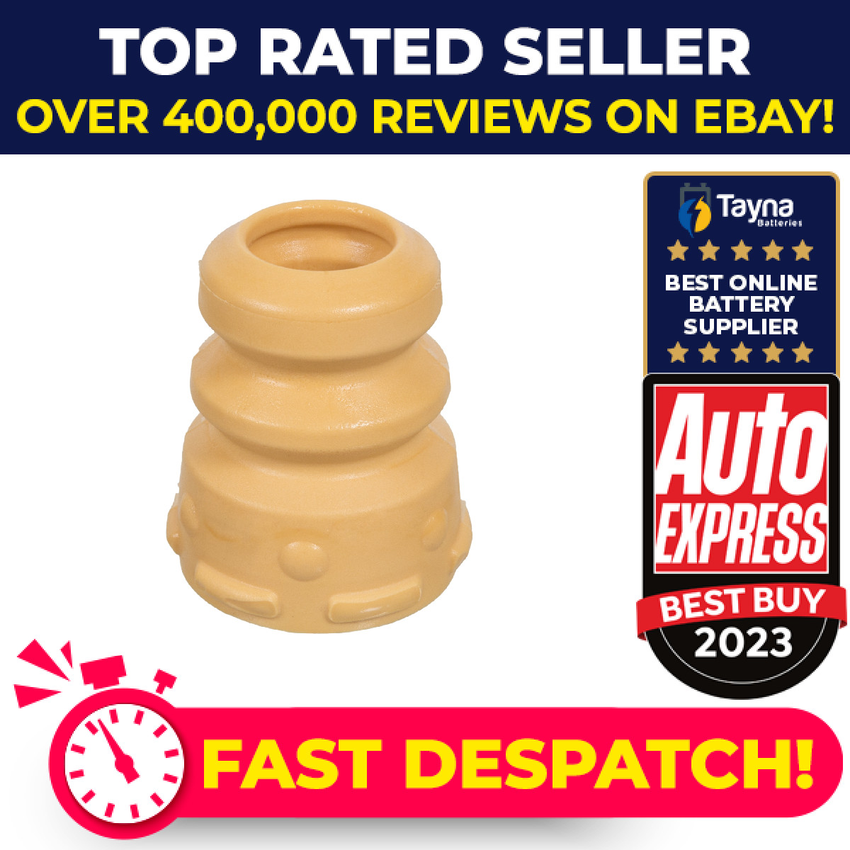 Bump Stop fits SKODA OCTAVIA Mk2, Mk3, Mk4 Front 2004 on Suspension 1K0412303B