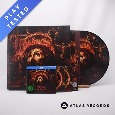 Slayer Repentless 2 x CD + Blu-ray + DVD Box Set - VG/EX