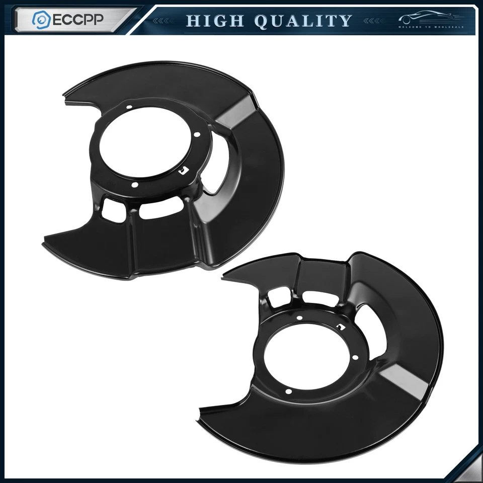 Front Brake Dust Shield Set Left & Right For 2003 - 2008 Honda Pilot Foto 3 de 4