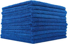 - Edgeless 365 Microfiber Towels 10-Pack Premium 70/30 Blend, Professional Pol