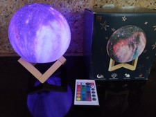 Moon Light LED Mondlicht Lampe incl. Batterien NEU OVP