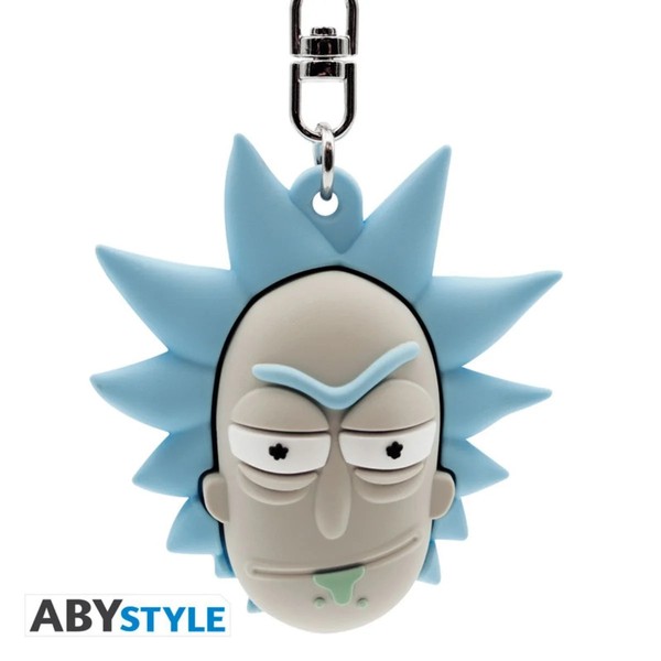 Rick And Morty Keychain 3D Rick Sanchez-image