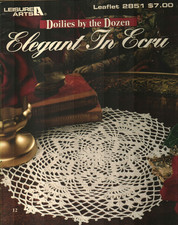 NEW DOILIES BY THE DOZEN ELEGANT IN ECRU LEIS...