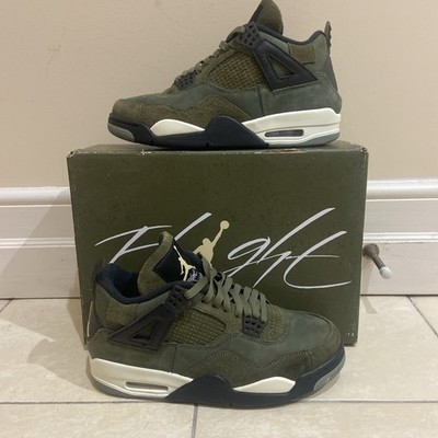 Size 9 - Air Jordan 4 SE Retro Low Craft - Olive