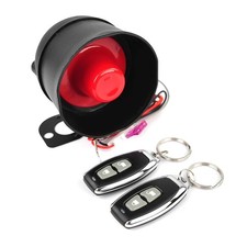 12V Car Alarm System, 125DB Anti-Theft Car Alarm Device with 7-Levels Sensiti...