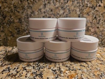 5x BeautyStat Universal Pro-Bio Moisture Boost Cream 30 ml/0.3 oz Ea Total 1.5oz