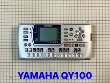 Yamaha QY100 Music Sequencer Rhythm Machine Accompaniment Player Tested Japan