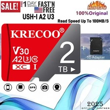 2TB 1TB Micro SD Memory Card TF Card 512GB 256GB 128GB 64GB High Speed A2 U3 V60