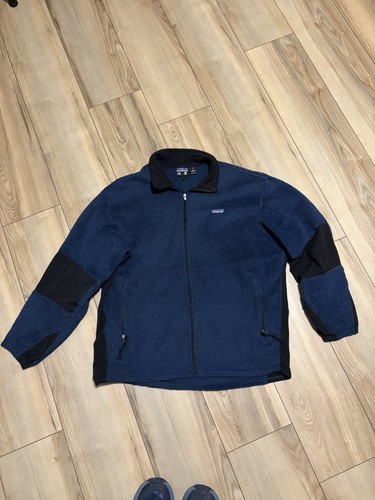 Vintage Patagonia Jacket Mens XL Blue 25301 Regulator R USA Fleece