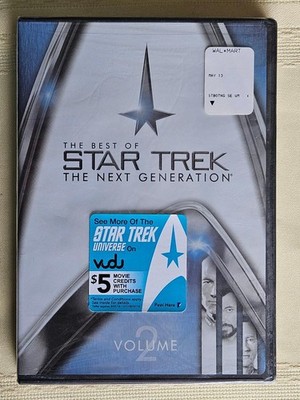 ''The Best of Star Trek The Next Generation'' Volume 2 DVD Brand New 1992-1993