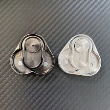 Metal Magnetic Fidget Slider Triangle Haptic Coin Clicker EDC Stress Relief Toy