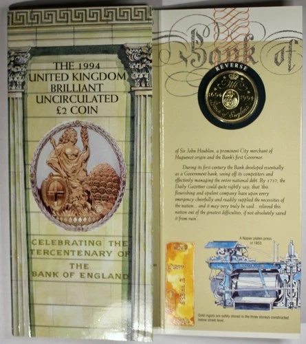1994 UK 2 Pounds — photo from the most recent tracked eBay sale