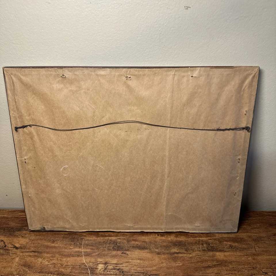 ANTIQUE WORLD MAP SIGNED OVERTON LONDON 1670 COLORED PRINT VINTAGE 17” x 13” - Image 4 of 4