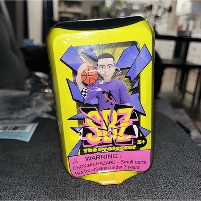 Screen Breakz The Professor Basketball Figurine Plastic Yellow Purple Black 2023