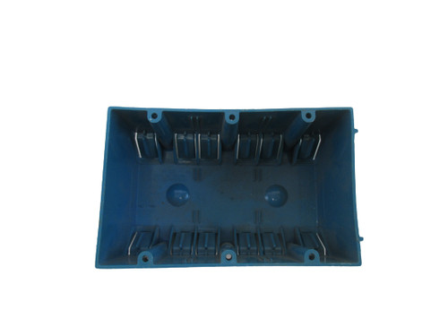 Carlon BH344A Three Gang PVC Outlet Box 44 cu. in. - Good Condition