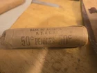 1956 d lincoln cent roll brilliant uncirculated