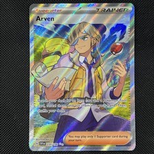 Pokémon TCG Arven 235/198 Full Art Secret Rare Trainer Scarlet & Violet NM