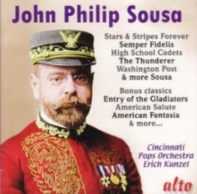 CINCINNATI POPS/KUNZEL: SOUSA MARCHES. POLKAS/FUCIK GLADIATORS  - CD *BRAND NEW*