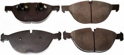 Front DENCKERMANN B111078 Brake Pad Set, disc brake for BMW