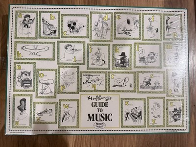 VINTAGE NEU VERSIEGELT selten Hoffnung s Guide To Music Mandoline 1000-teiliges Puzzle