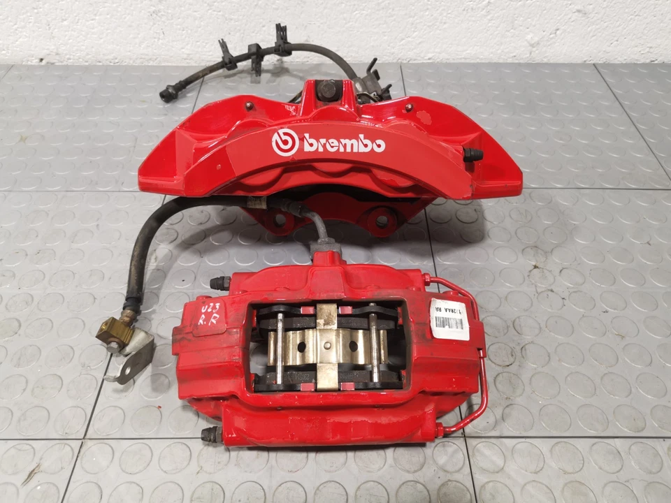 DODGE CHALLENGER SRT 6.4 L 2018 Auto RWD Brake Caliper With Discs Brembo Set OEM - Image 4 of 4