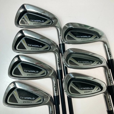 HONMA T WORLD ZERO Iron Set Golf Club 6-A,S 7pcs VIZARD ZERO Flex SR #AB27356