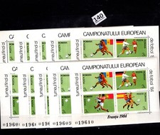 PV 10 S/S ROMANIA 1984 - MNH - SPORTS - SOCCER 