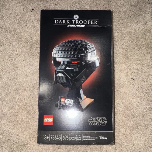 LEGO Star Wars Dark Trooper Helmet Collection Set 75343 693 Pieces 18+