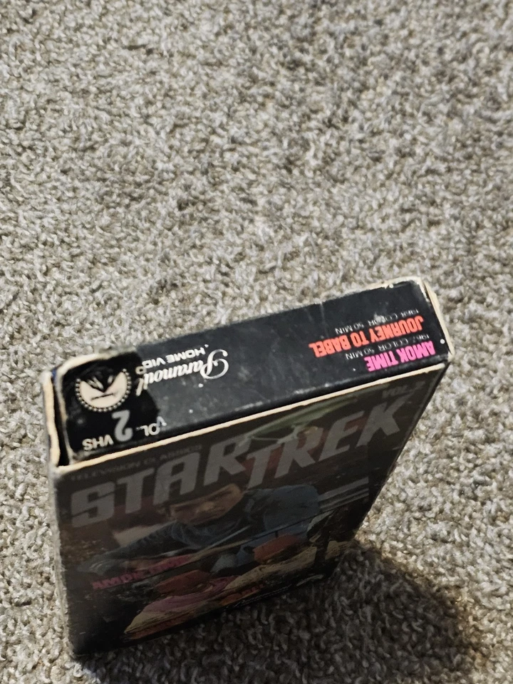 STAR TREK VOL. 2 AMOK TIME & JOURNEY TO BABEL vhs TV SHOW - Image 3 of 4