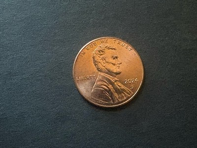 2024D Uncirculated Lincoln Shield Cent Penny DDO DDR Double Ear Lobe