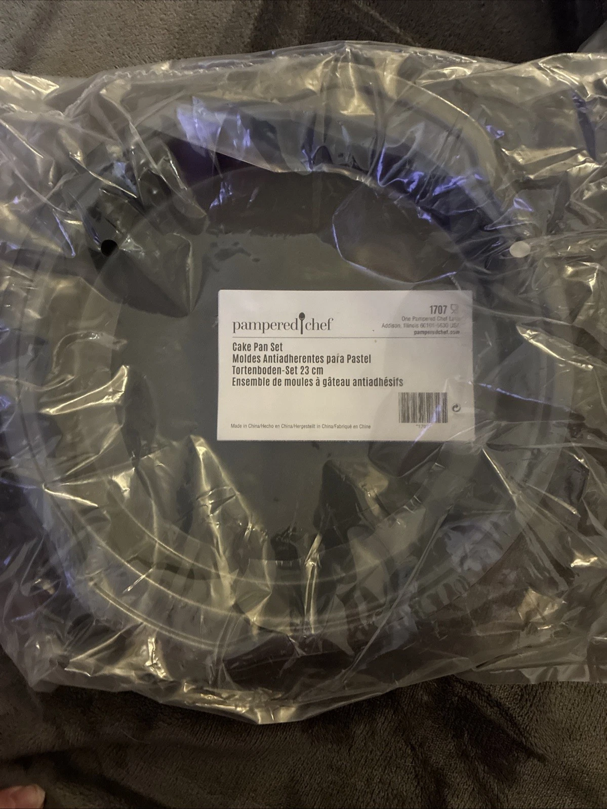 Pampered Chef Cake Pan Set 1707 ￼